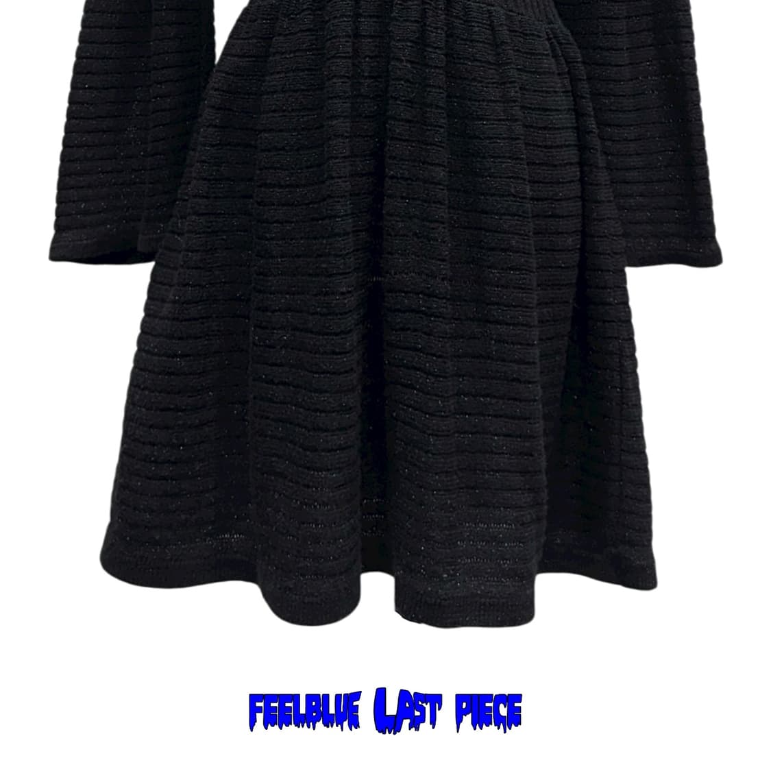 Glitter Stripe Knit Mini Dress 상품이미지7