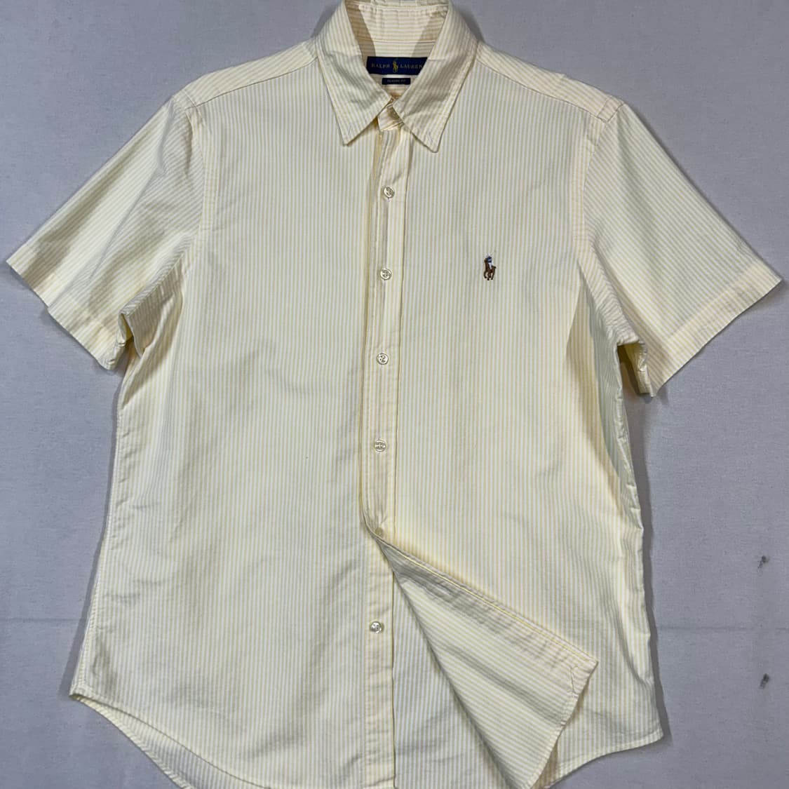 M) 폴로 랄프로렌 클래식핏 스트라이프 옥스포드 셔츠 상품이미지2