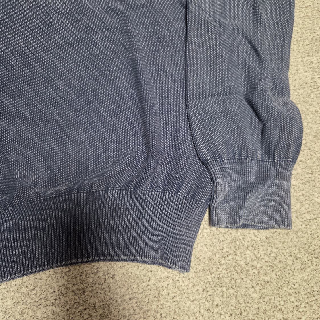 Cotton&Silk 피그먼트 니트 맨투맨 L(100) 상품이미지4