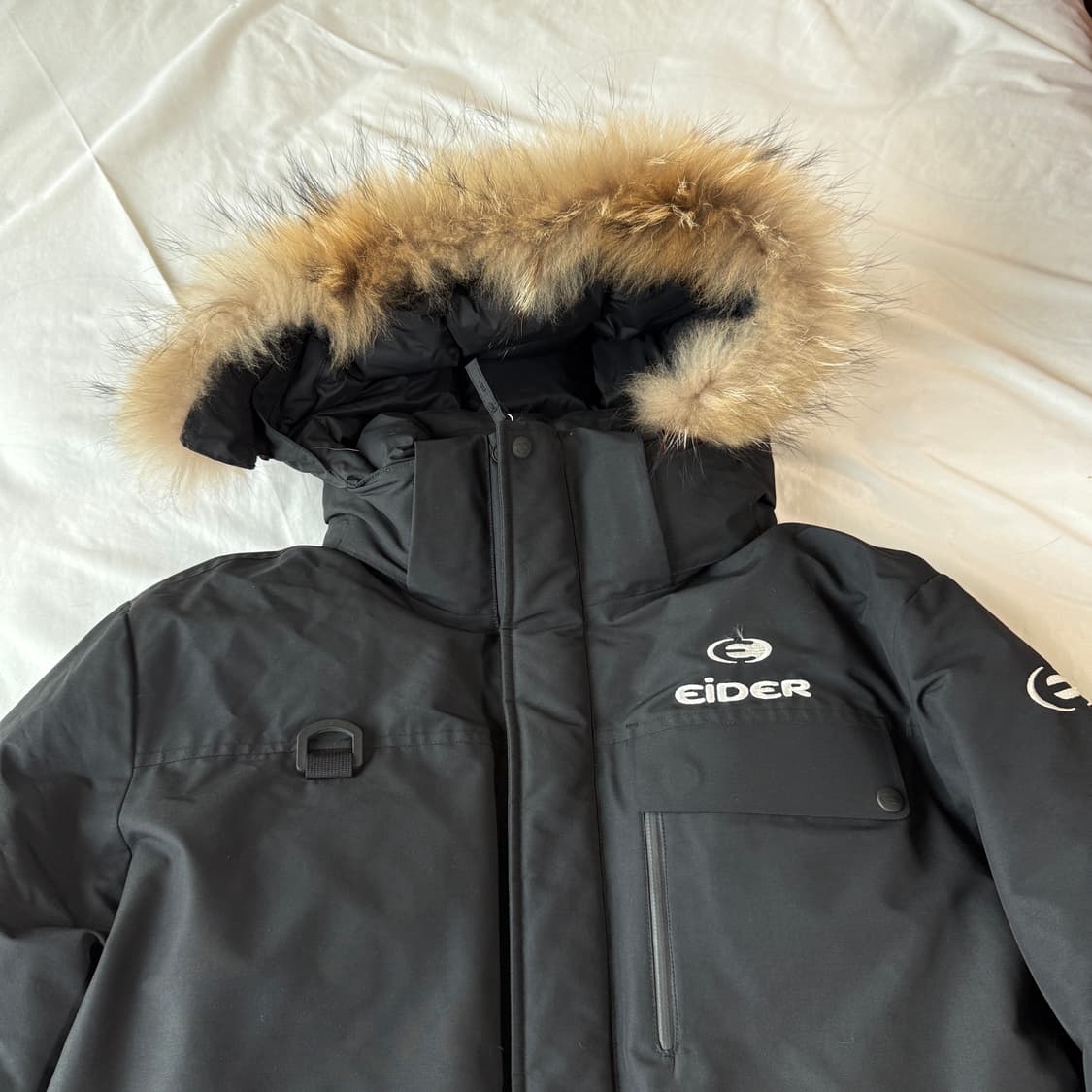 아이더 블랙 700 필파워 덕다운 패딩XXL 상품이미지2