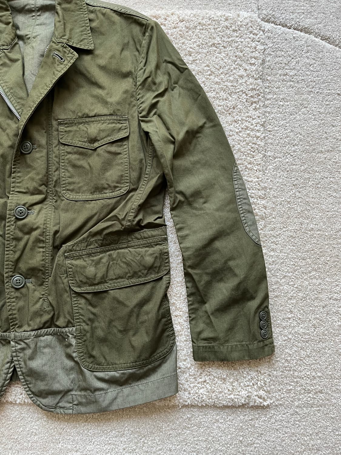 꼼데가르송 옴므 패치워크 필드 자켓 (100) 상품이미지3