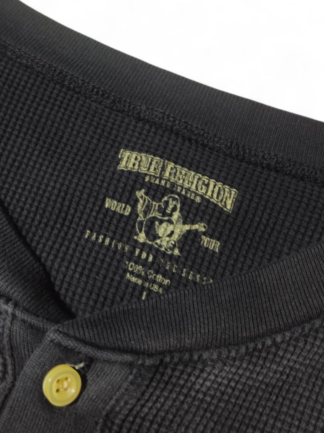 트루릴리전 와플 롱슬리브 105 L 미제 헨리넥 상품이미지5