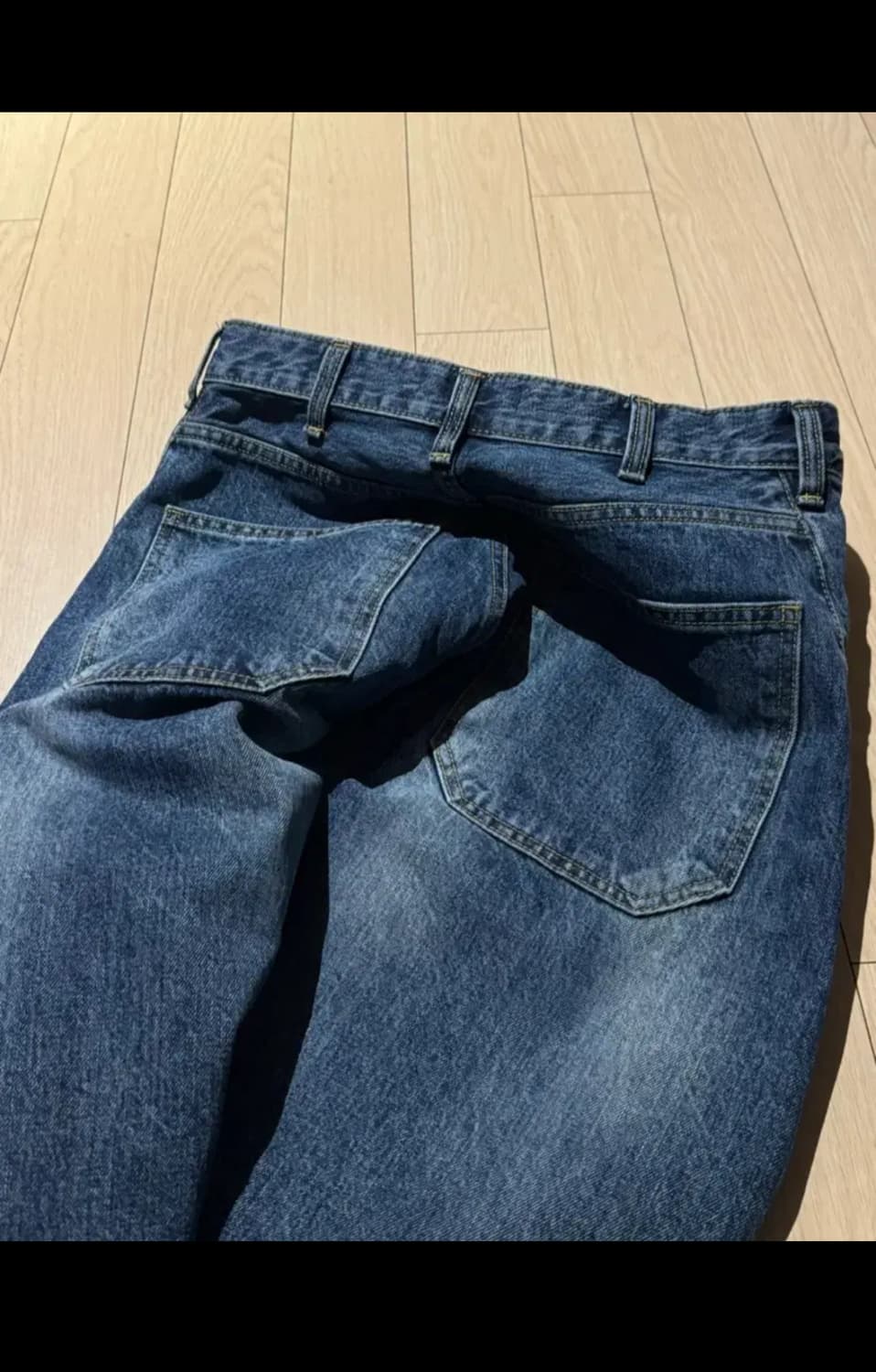 해칭룸 와이드 커브드 바지 / 사이즈 1 상품이미지5