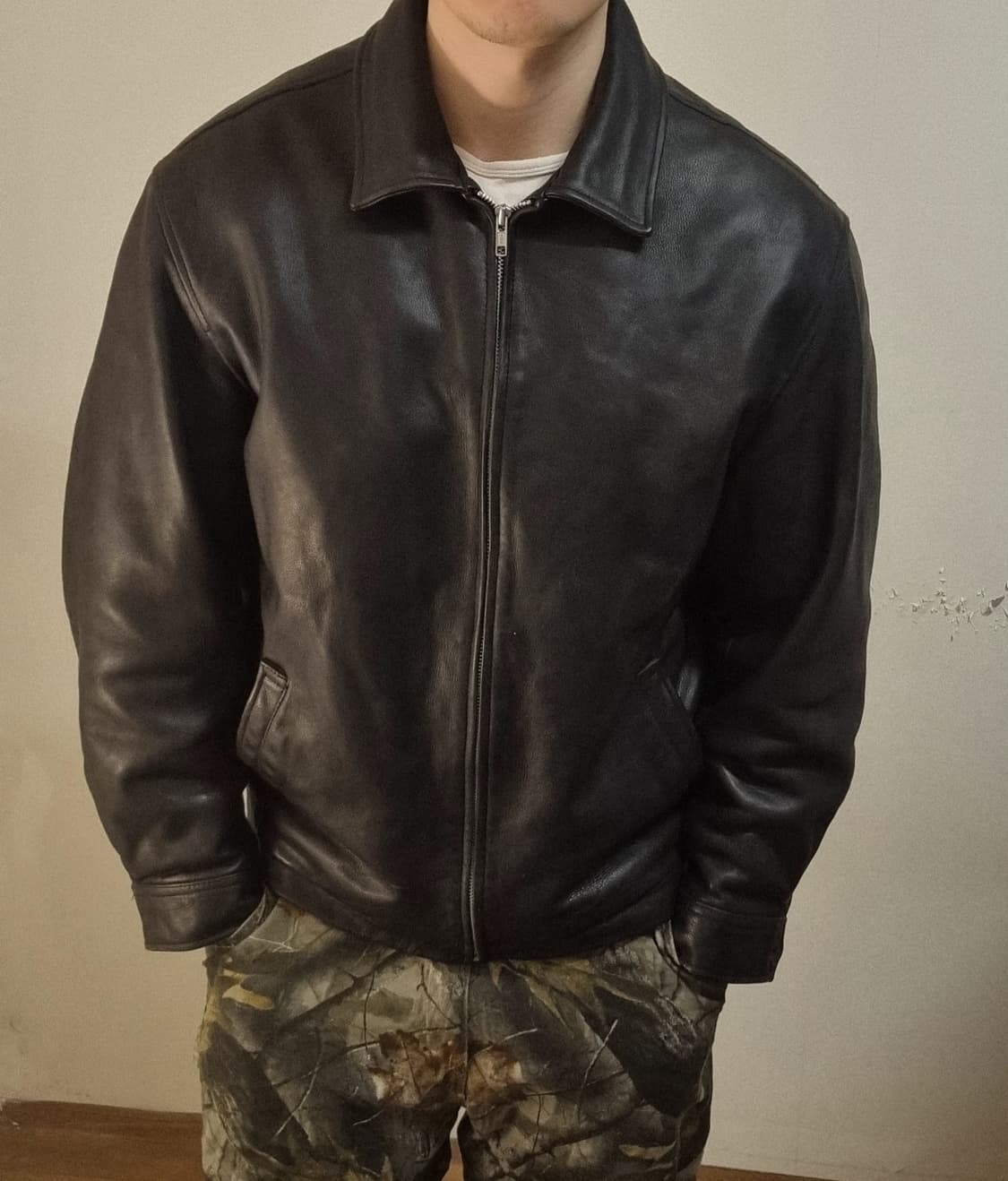 올드갭 레더자켓 L 상품이미지1