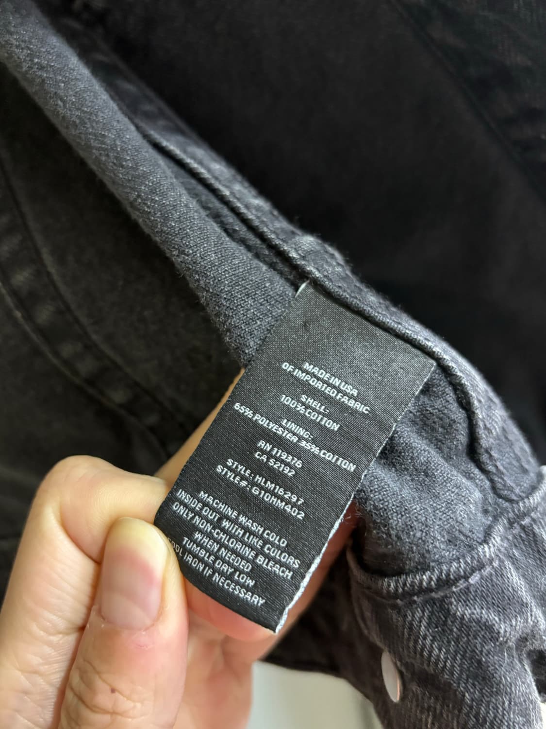 헬무트랭 아카이브 MR87 트러커 자켓 상품이미지4