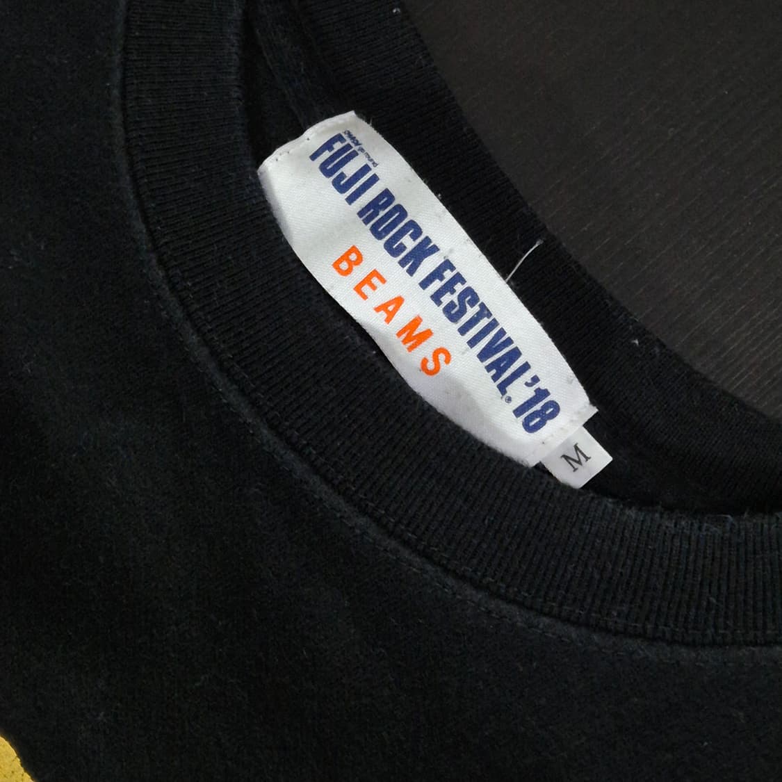 브레인데드 X 빔즈 X 후즈락페스티벌 머천 티셔츠 M사이즈 상품이미지3