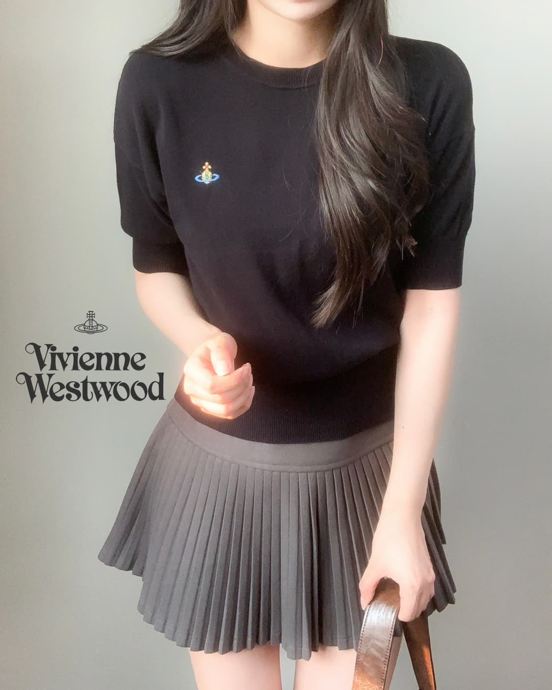 비비안웨스트우드 반팔 니트 상품이미지1