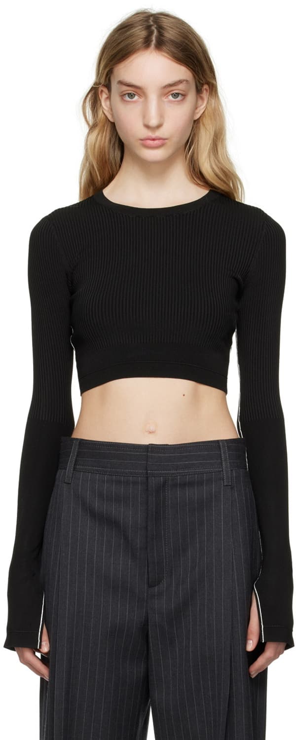 Maria McManus Black Cropped Long Sleeve  상품이미지1