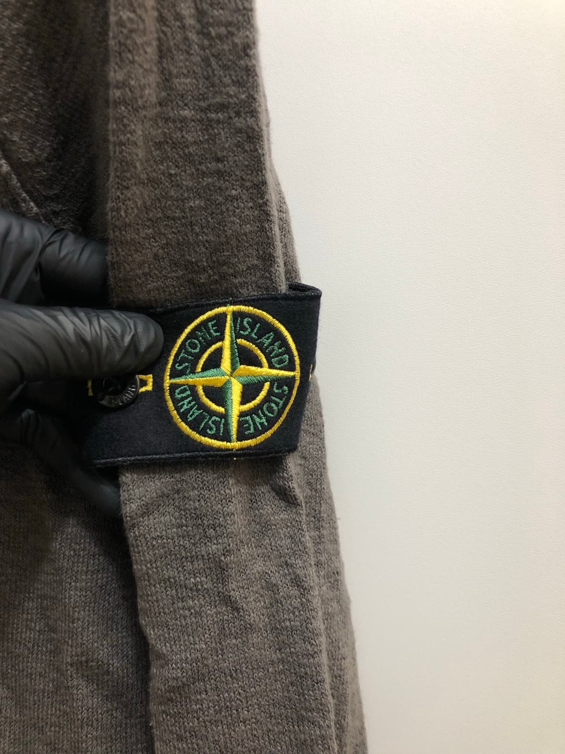 [M] 스톤아일랜드 니트 후드집업 자켓 그레이 상품이미지5