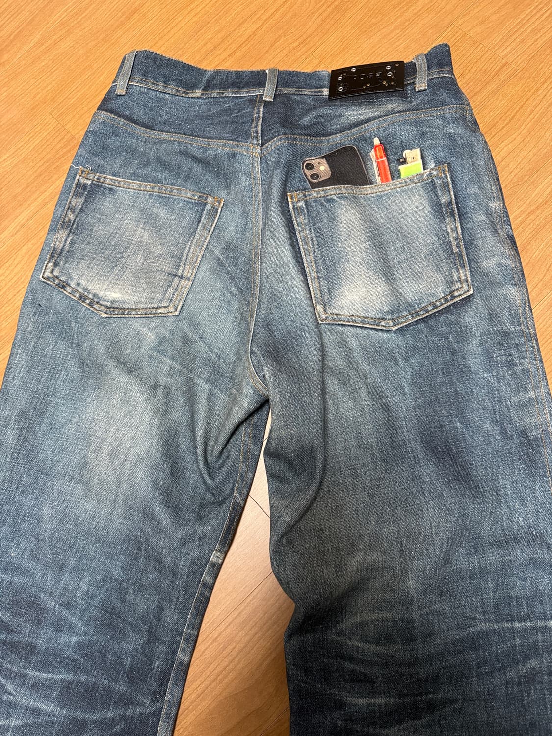 앤더슨벨 트롱프뢰유 데님팬츠 28 상품이미지4