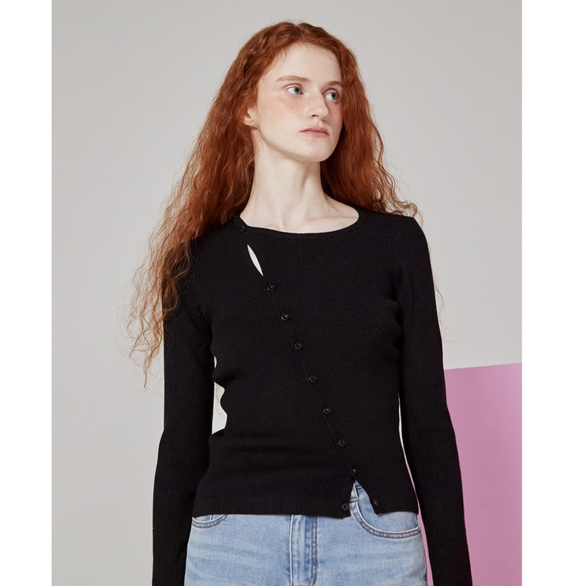 jcjd 컷아웃라운드넥니트 상품이미지5