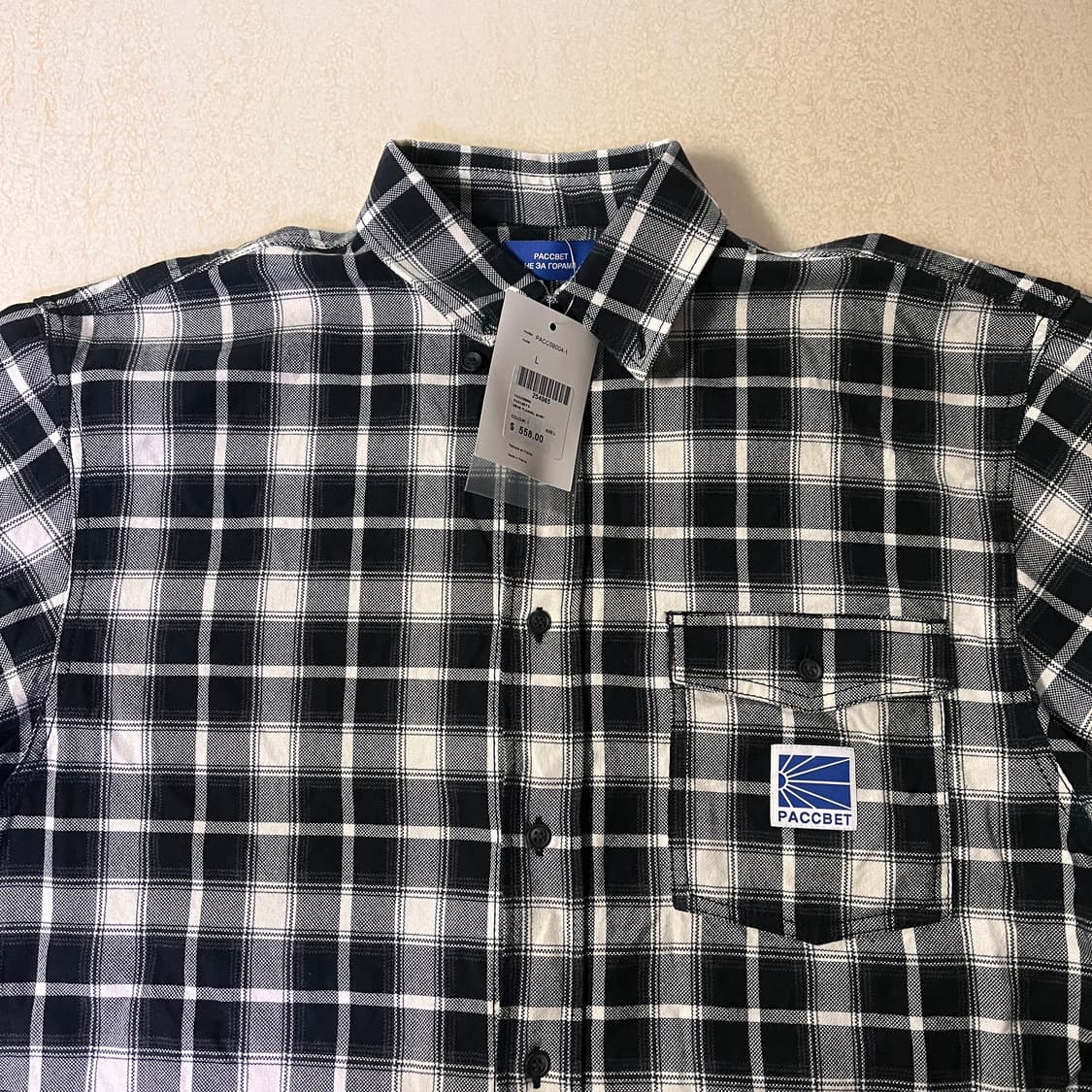 [L] Rassvet flannel shirt 상품이미지1