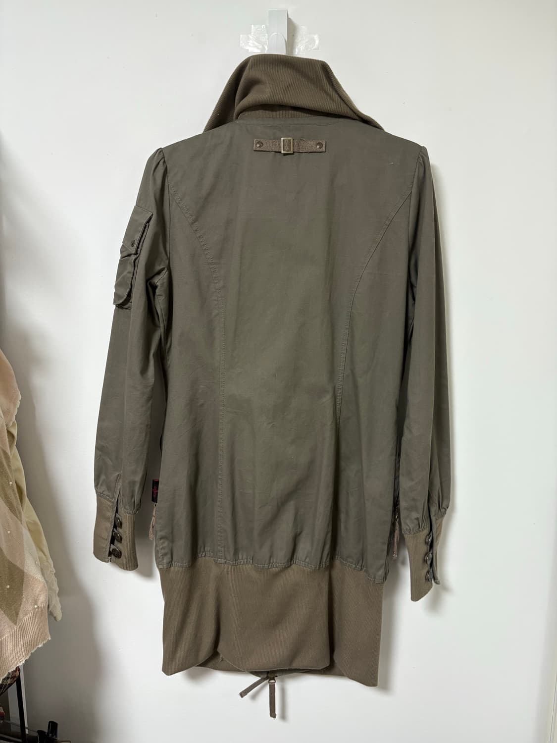 빈티지 ozz croce 오즈온 드래곤자수 야상 재킷 원피스 상품이미지2