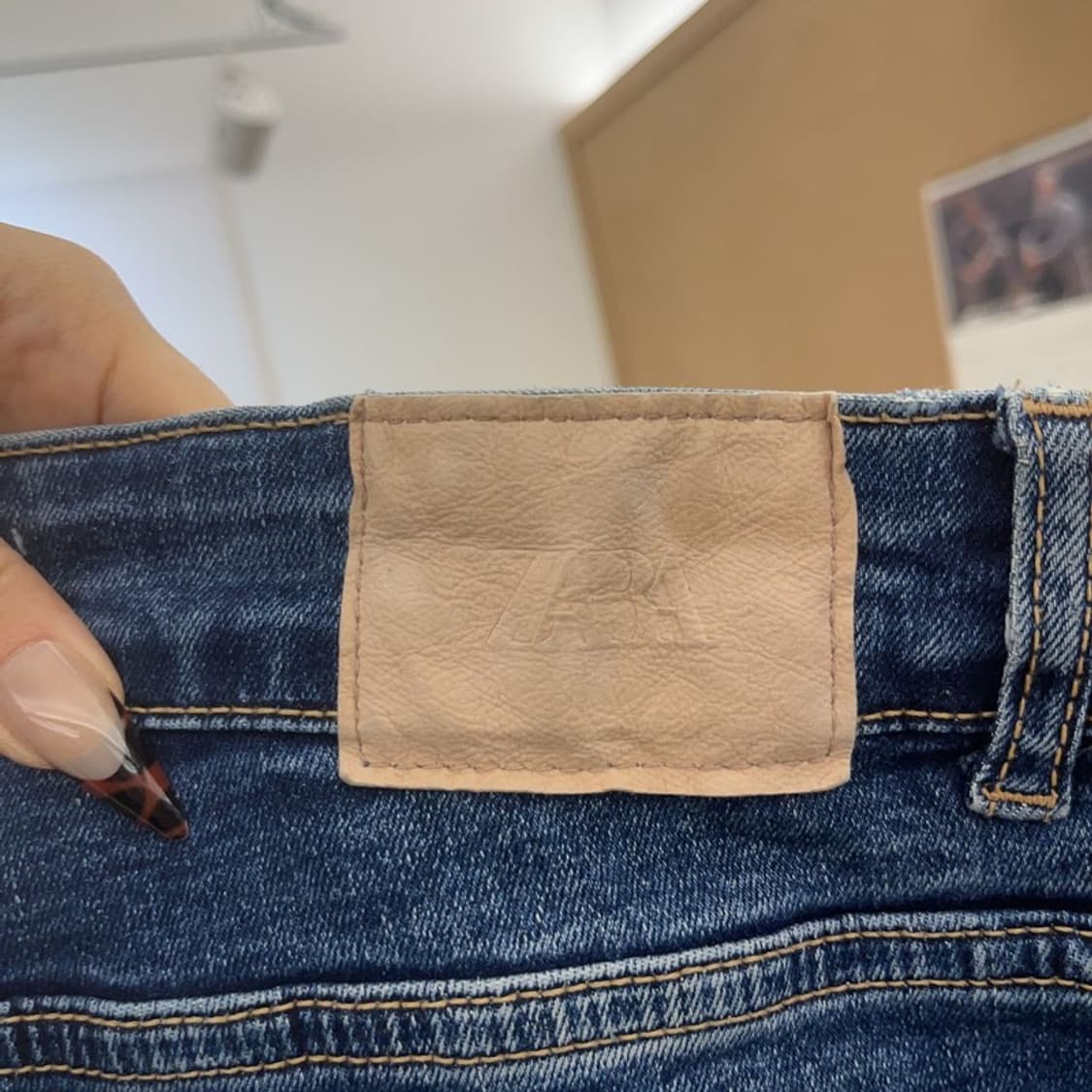 자라 ZARA 모던캐주얼 스판 부츠컷 데님팬츠 28인치 C08431 상품이미지5