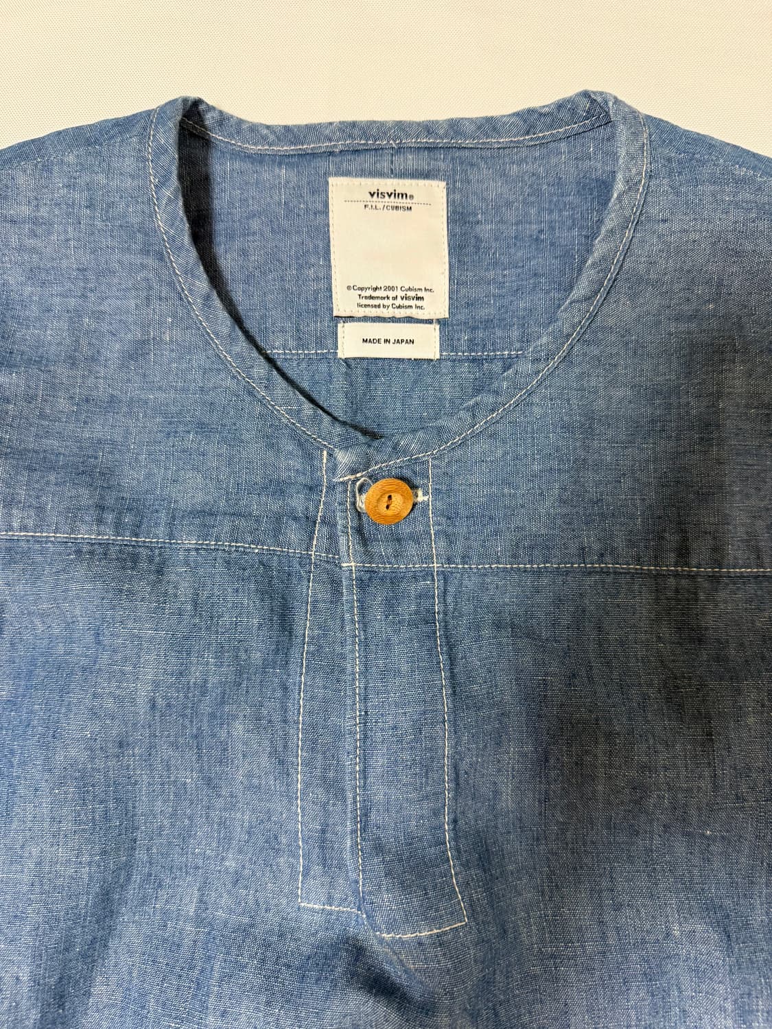 비즈빔(Visvim) 셔츠 샴브레인 사이즈 1 상품이미지3