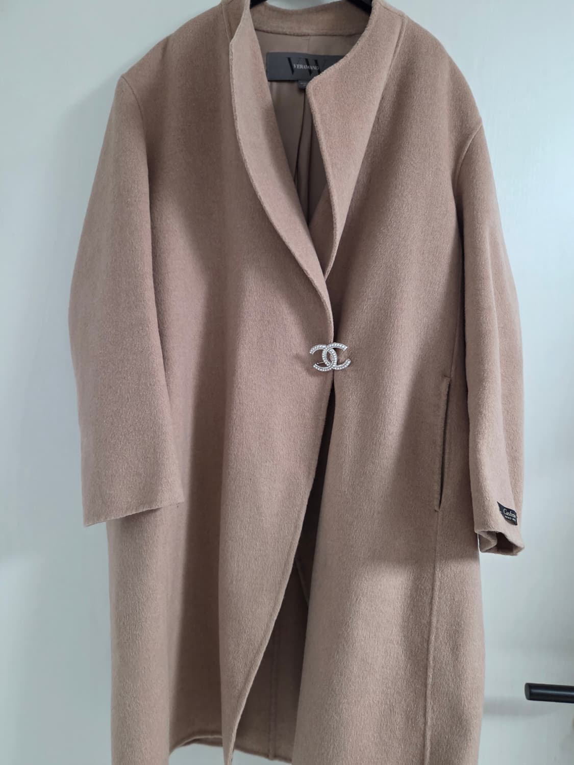 핸드메이드 코트 베라왕 울 코트 캐시미어 코트 상품이미지5