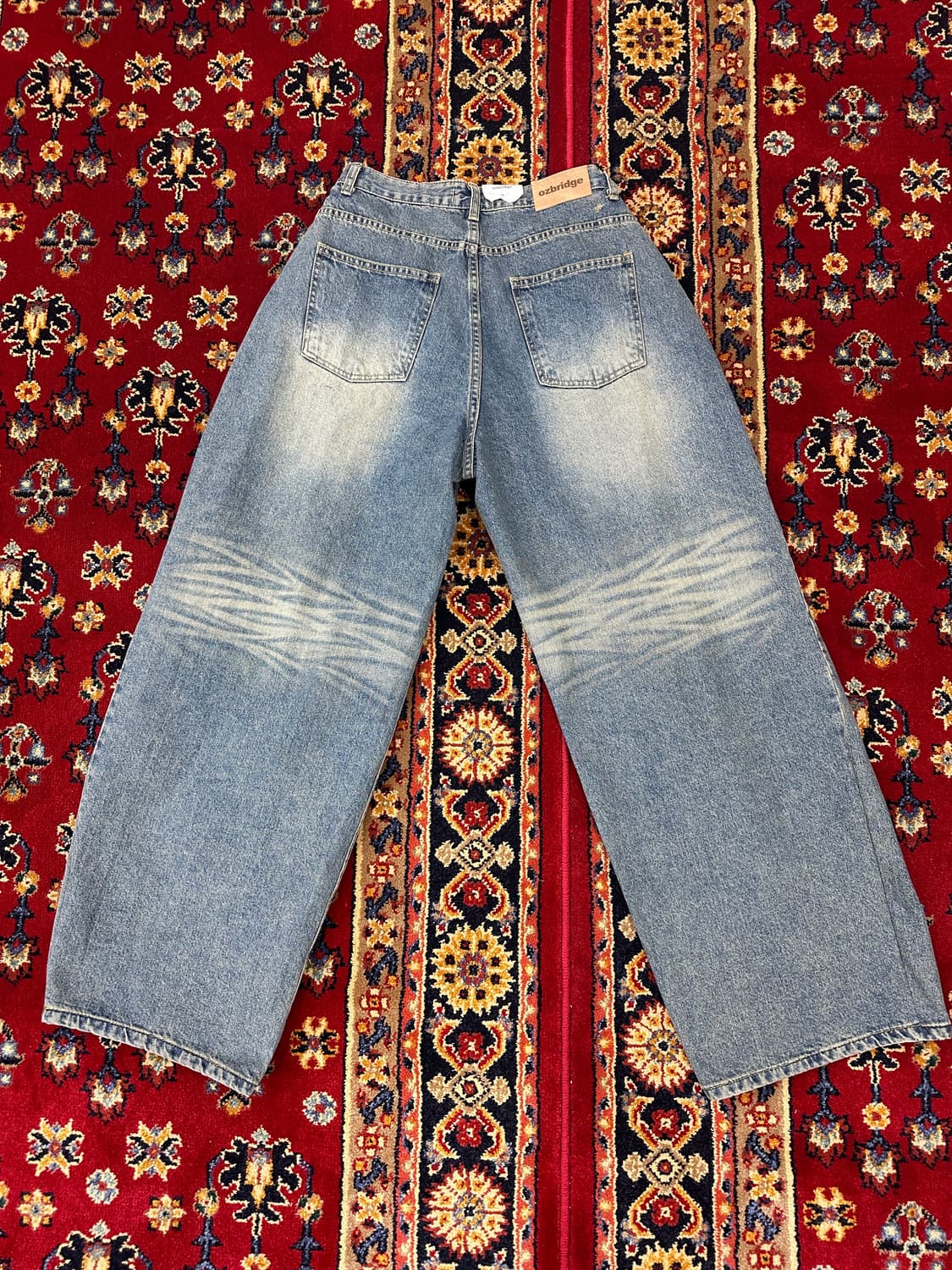 삼선줄 커스텀 데님 팬츠 상품이미지6