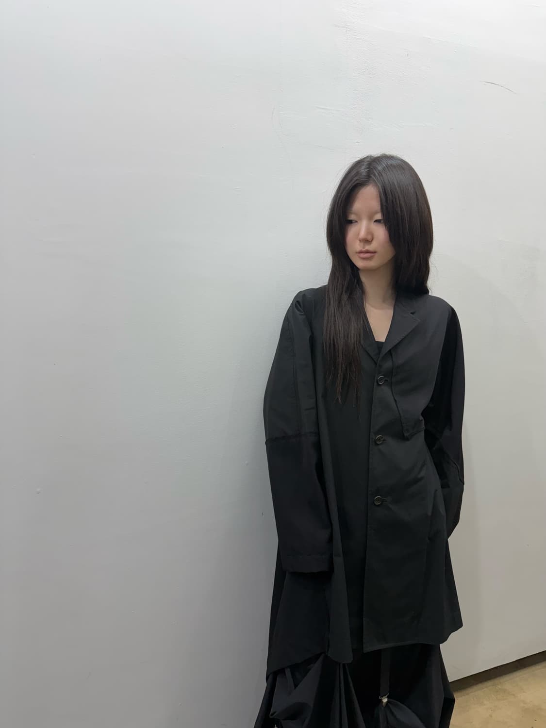 꼼데가르송 트리콧 아카이브 오버핏 패치 코트 상품이미지9