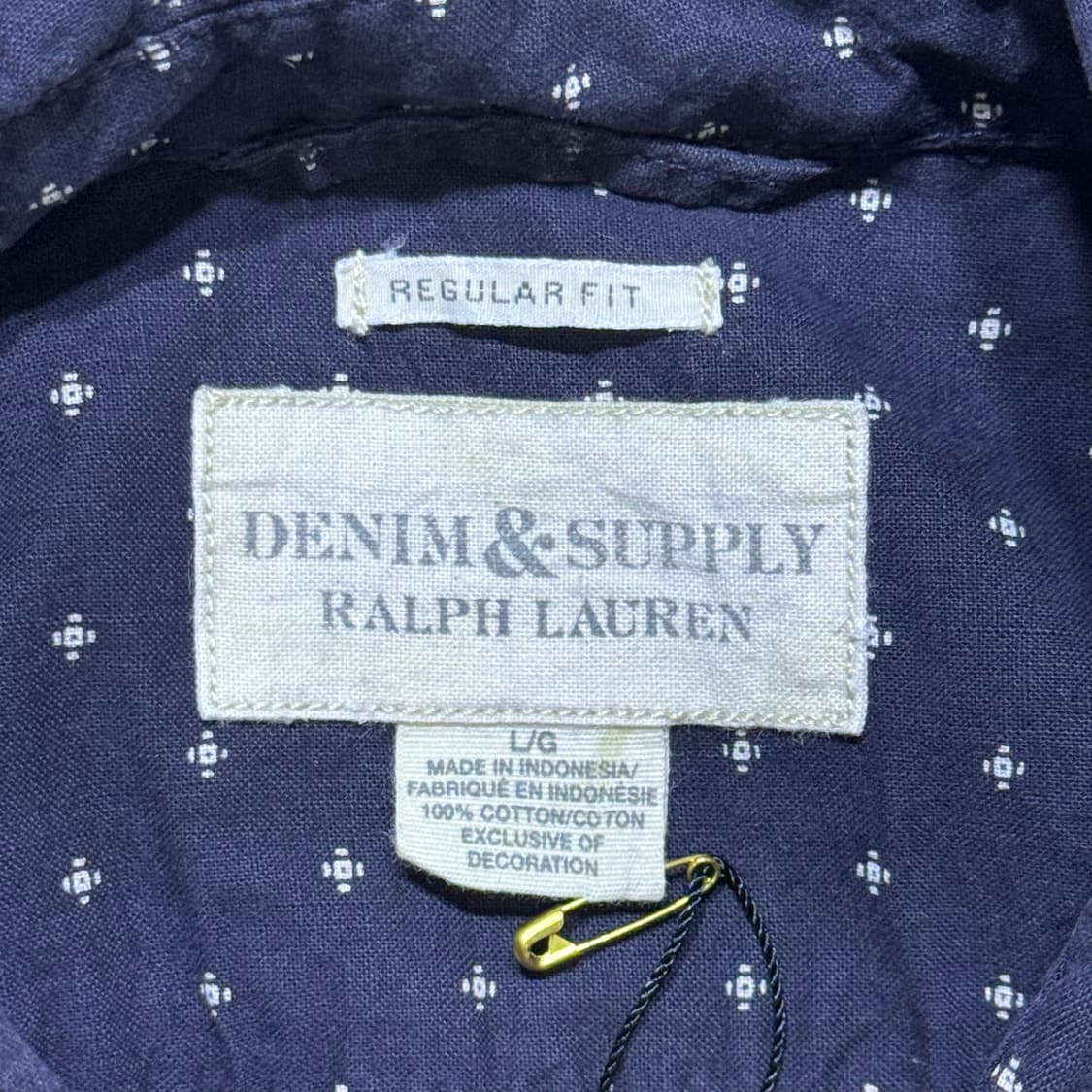 빈티지 Denim&Supply 랄프 로렌 반팔 셔츠(kold_8474) 상품이미지3