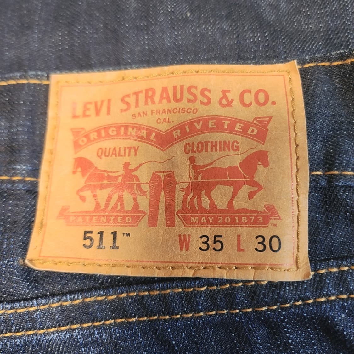 [35] 리바이스 511 청바지 데님팬츠 상품이미지3
