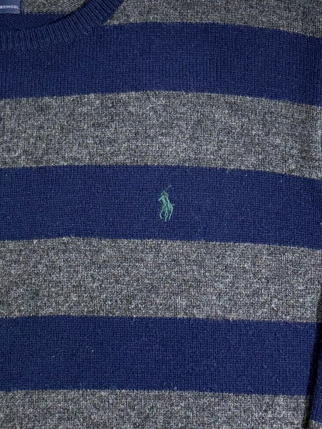 폴로 랄프로렌 그린포니 단가라 라운드 니트  상품이미지5