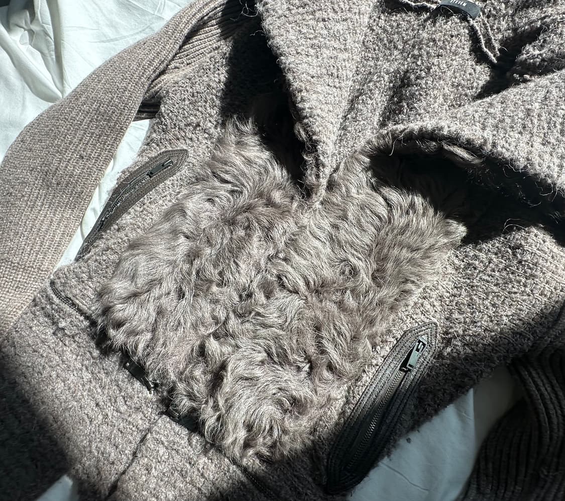 SYSTEM 양모 가디건 갸루 y2k  상품이미지3