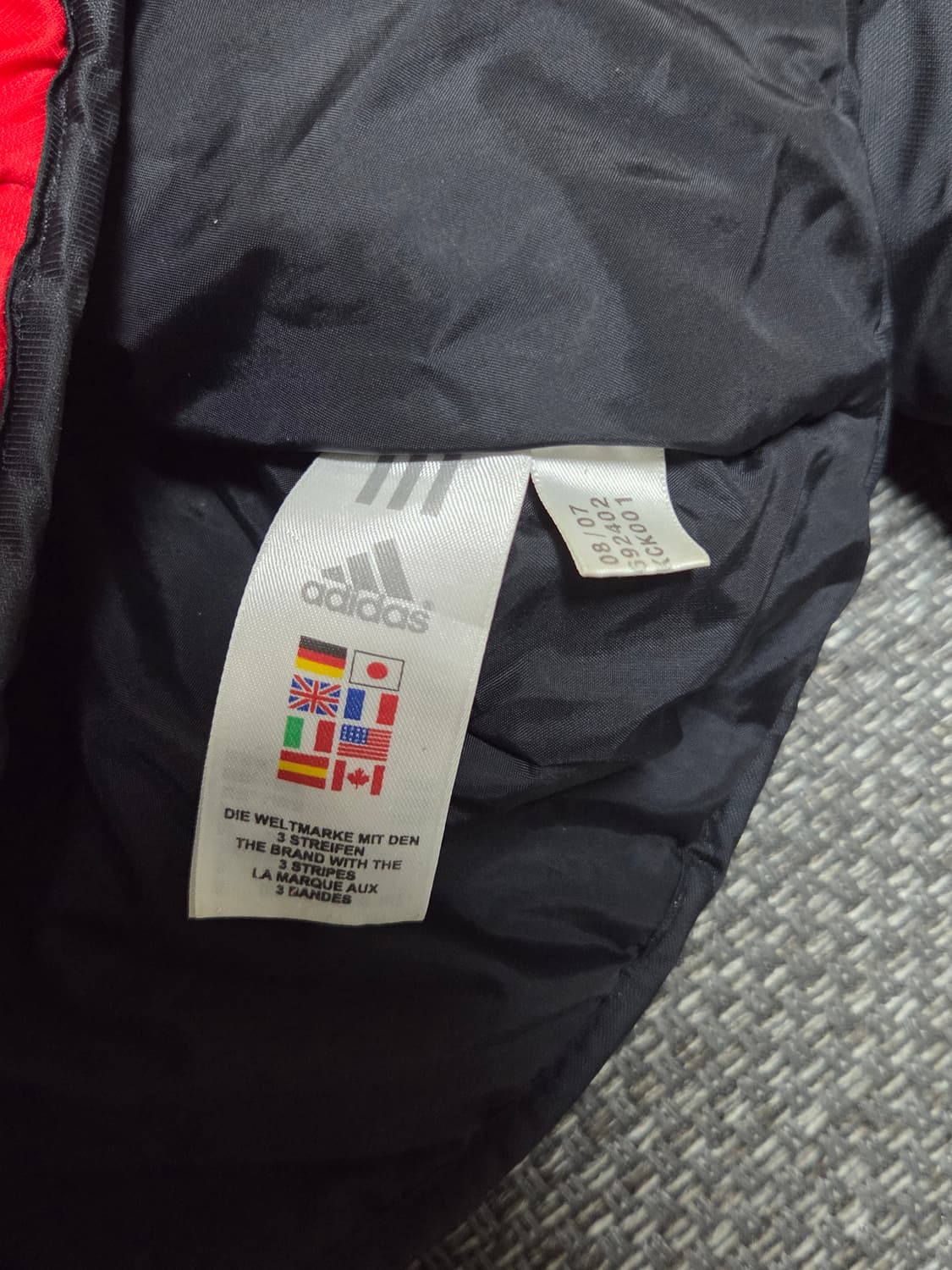 아디다스 AC밀란 패딩 점퍼  상품이미지4