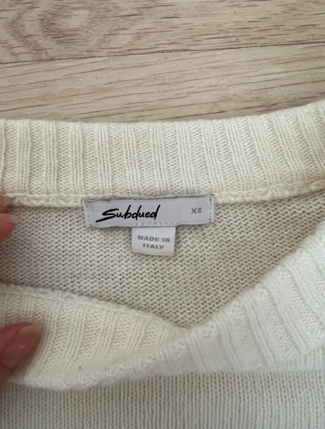 섭듀드 subdued 니트 상품이미지3