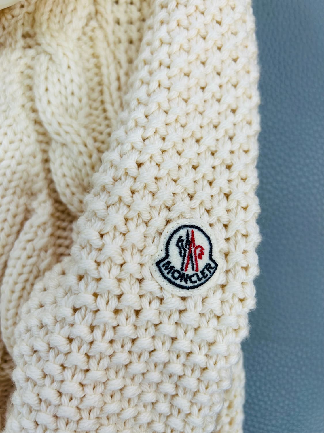 몽클레어 니트 구스다운 후드 집업(XS) 상품이미지4