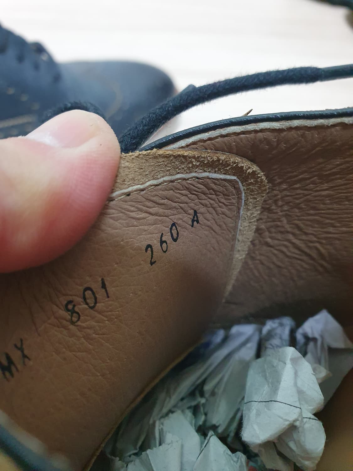 닥스 윙팁 남성 구두 260 상품이미지9