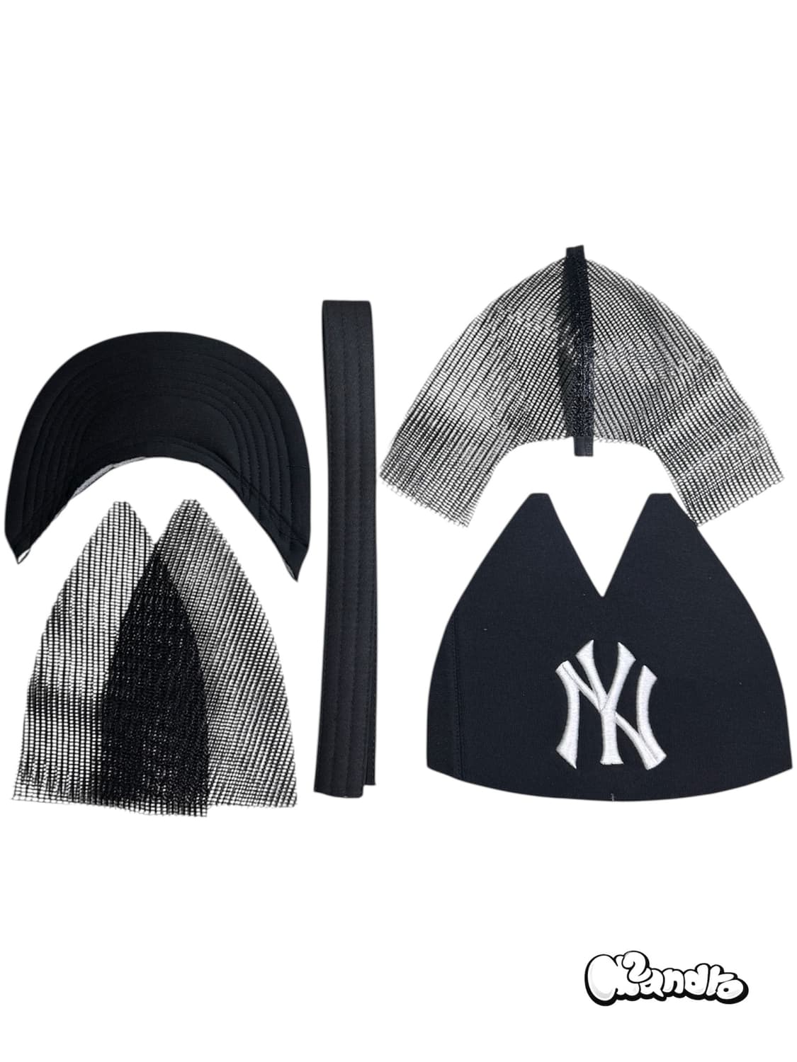 mmandro 업사이클 트러커캡 (빈티지 MLB 원단) 상품이미지1