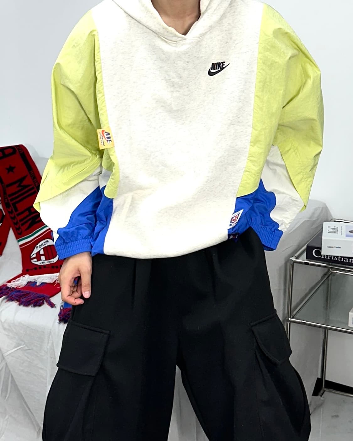 나이키 우먼스 아이콘 클래쉬 후드티 M 상품이미지2
