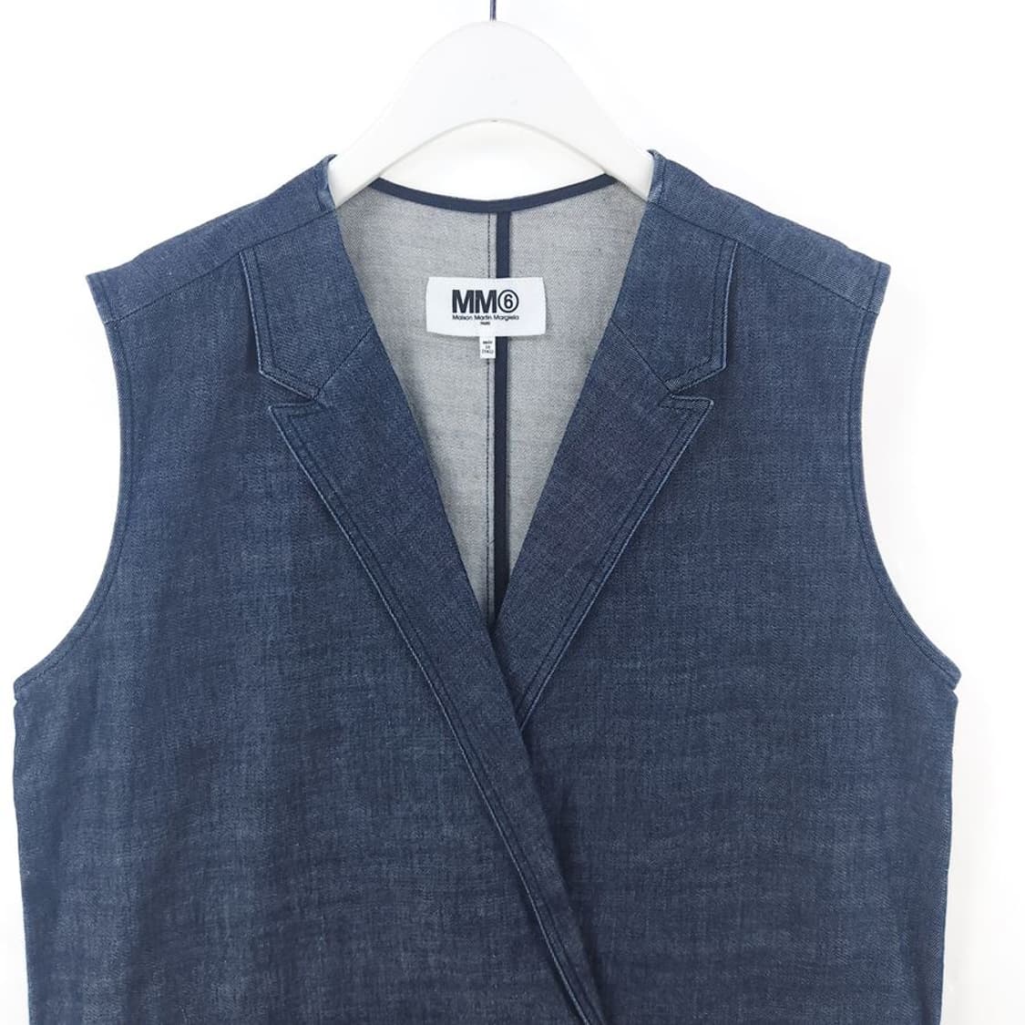 [여46]메종마르지엘라 데님배색 쇼츠 점프 수트[Y63-197] 상품이미지2