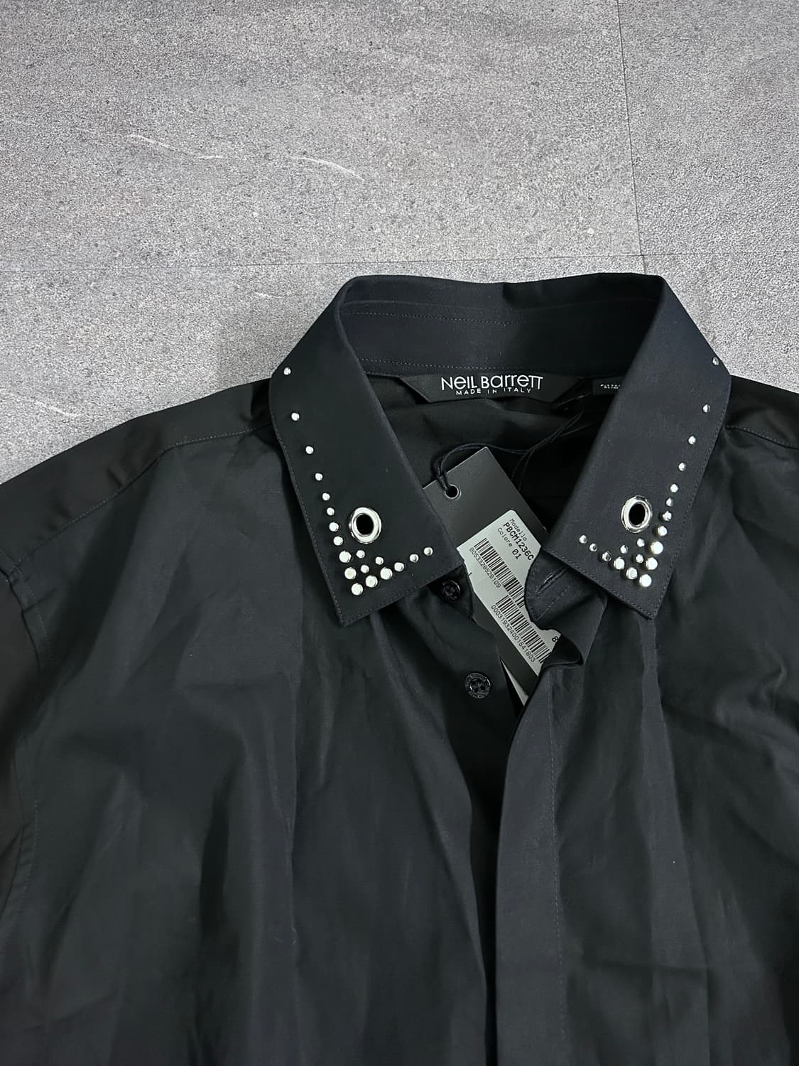 deadstock* 닐바렛 스터드 디테일 슬림 셔츠 상품이미지2