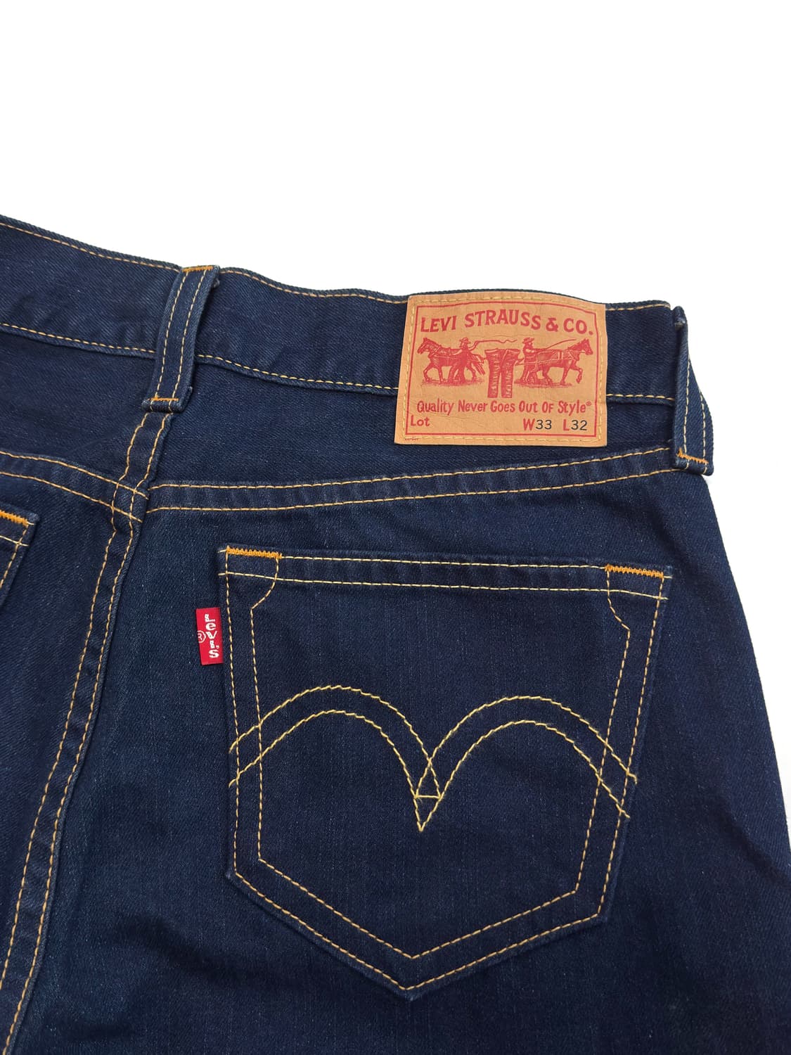 리바이스 type1 데님팬츠 33 x 32 상품이미지4