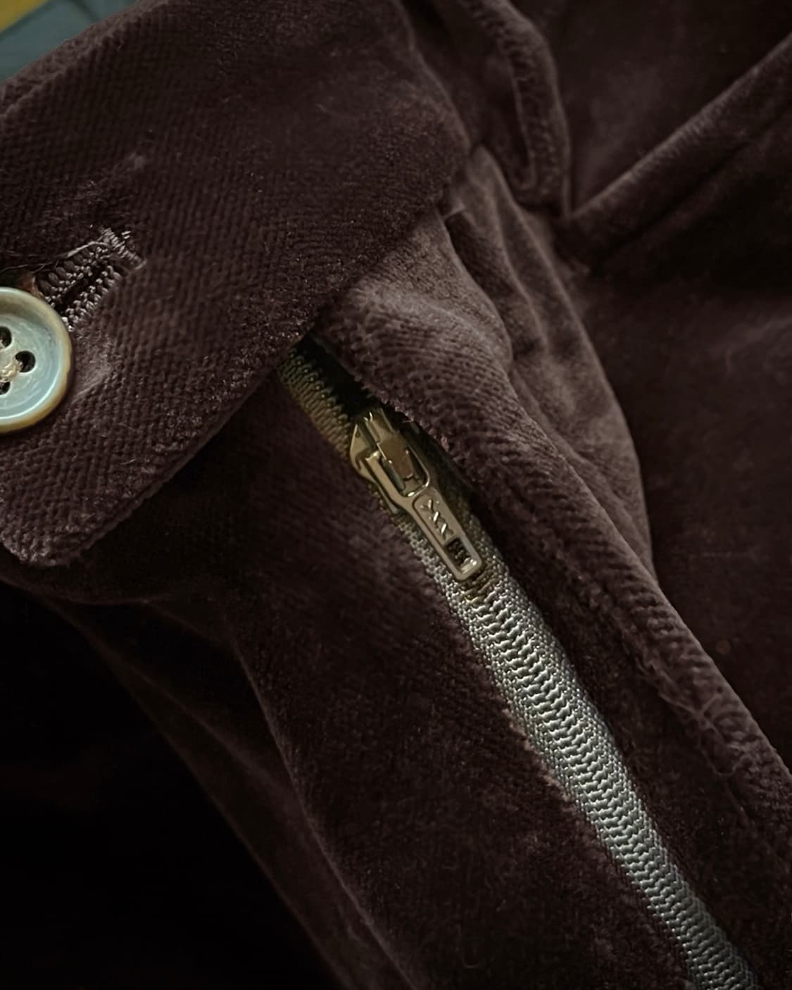 Paul Smith Brown Velour Old Trouser 상품이미지5