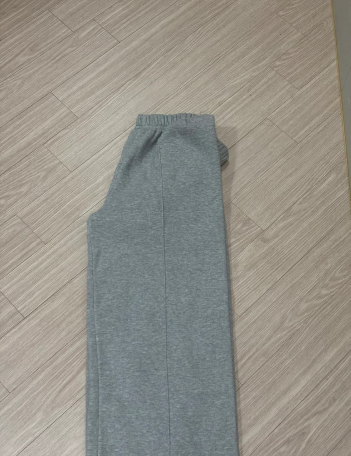 회색 와이드핏 바지 상품이미지2