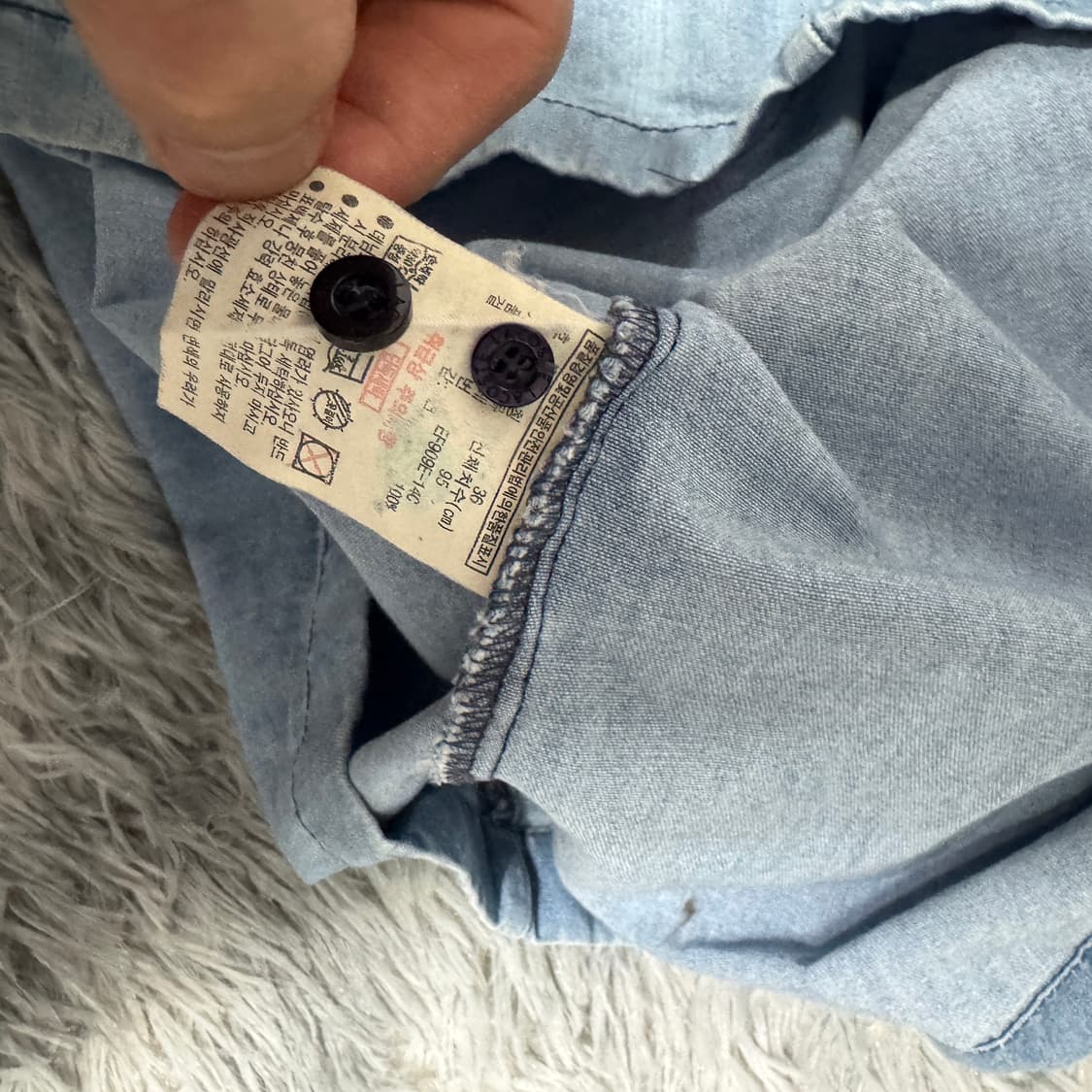 라코스테 데님원피스 36 95사이즈 상품이미지4