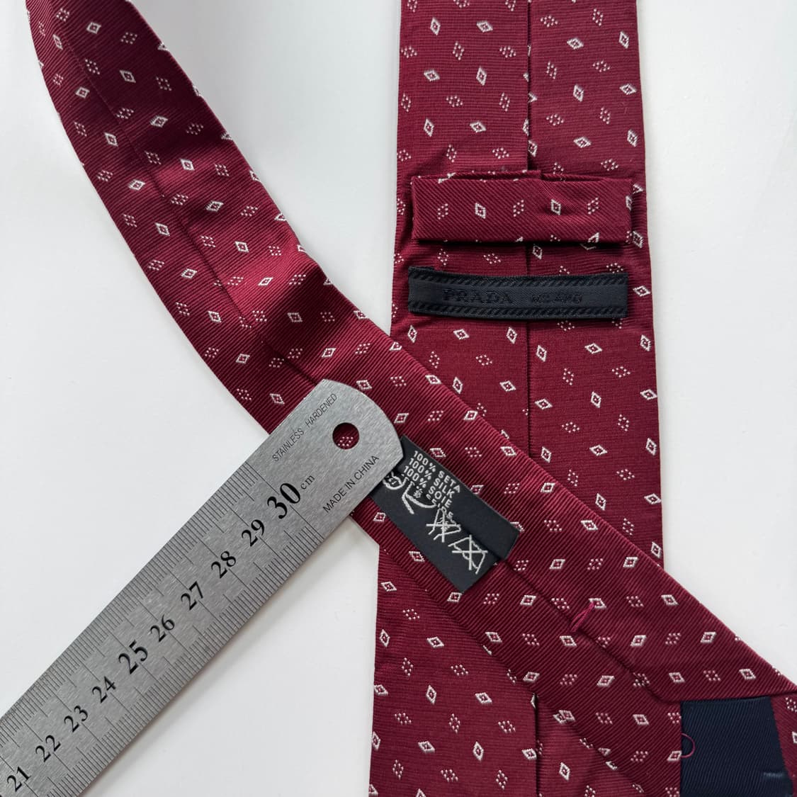 프라다(PRADA) 명품 정품넥타이 7.2cm 상품이미지6