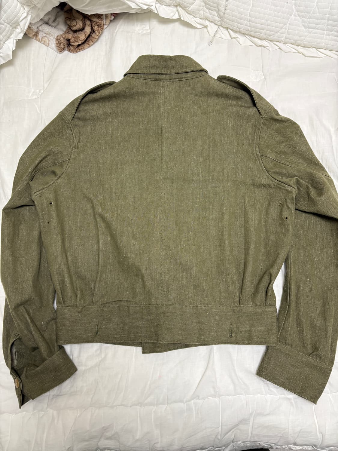 1951년 영국군 배틀 드레스 데님 자켓(105상당) 상품이미지4
