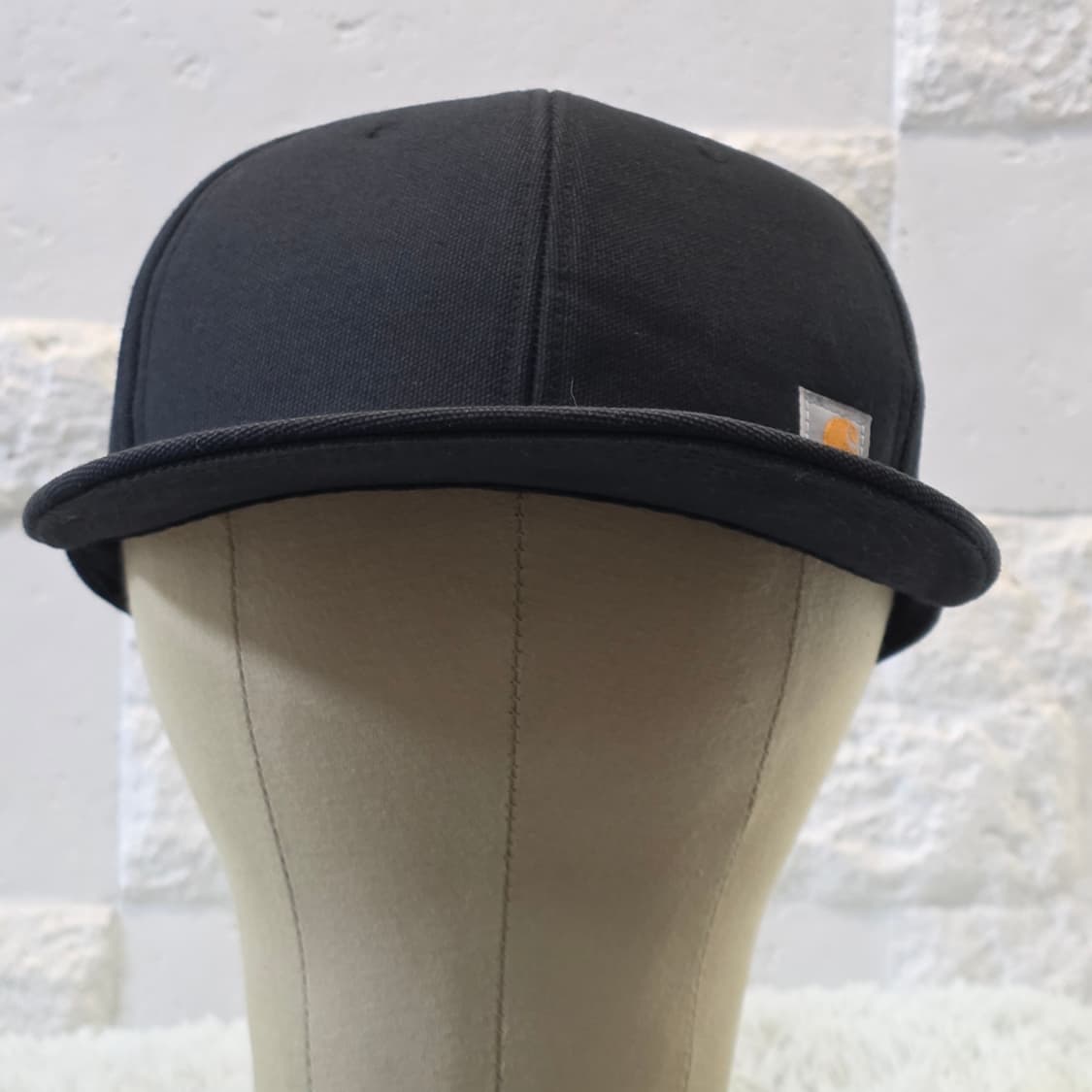 L3-2:칼하트 블랙 로고 스냅백(56-60cm)-상태굿 상품이미지2