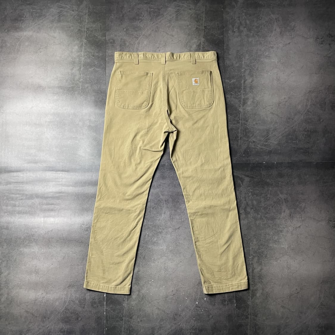 CARHARTT 칼하트 빈티지 베이지 스트레이트핏 워크 팬츠 A00837 상품이미지7