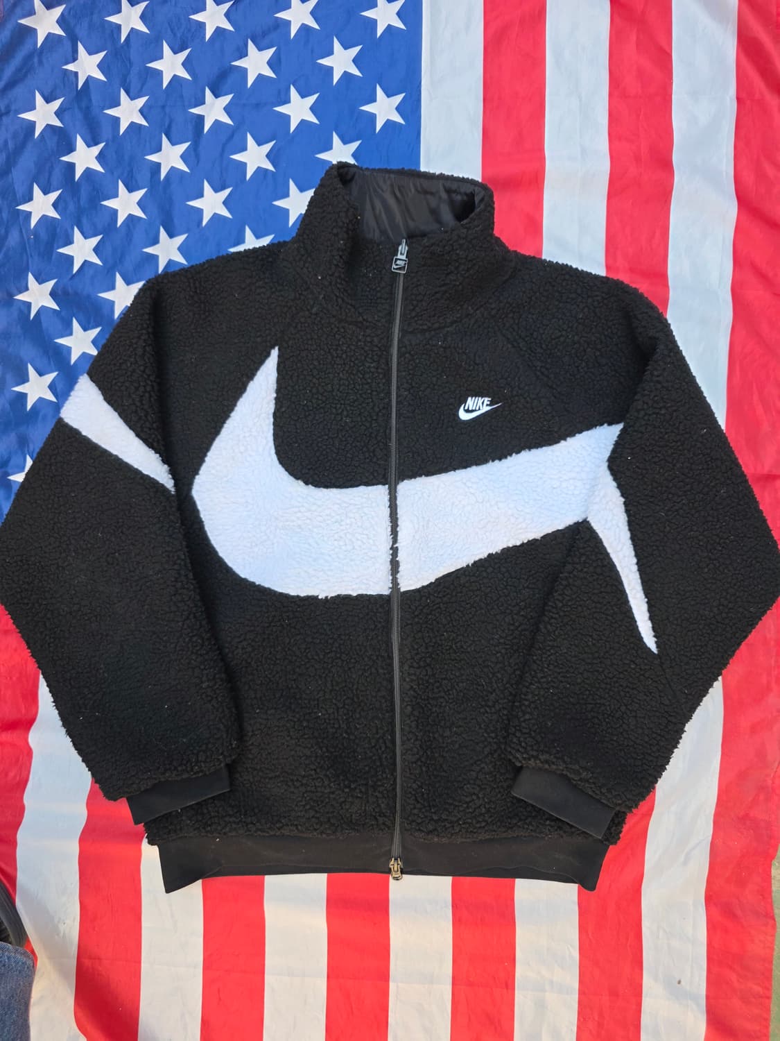 나이키 빅 스우시 리버시블 플리스 자켓 상품이미지1