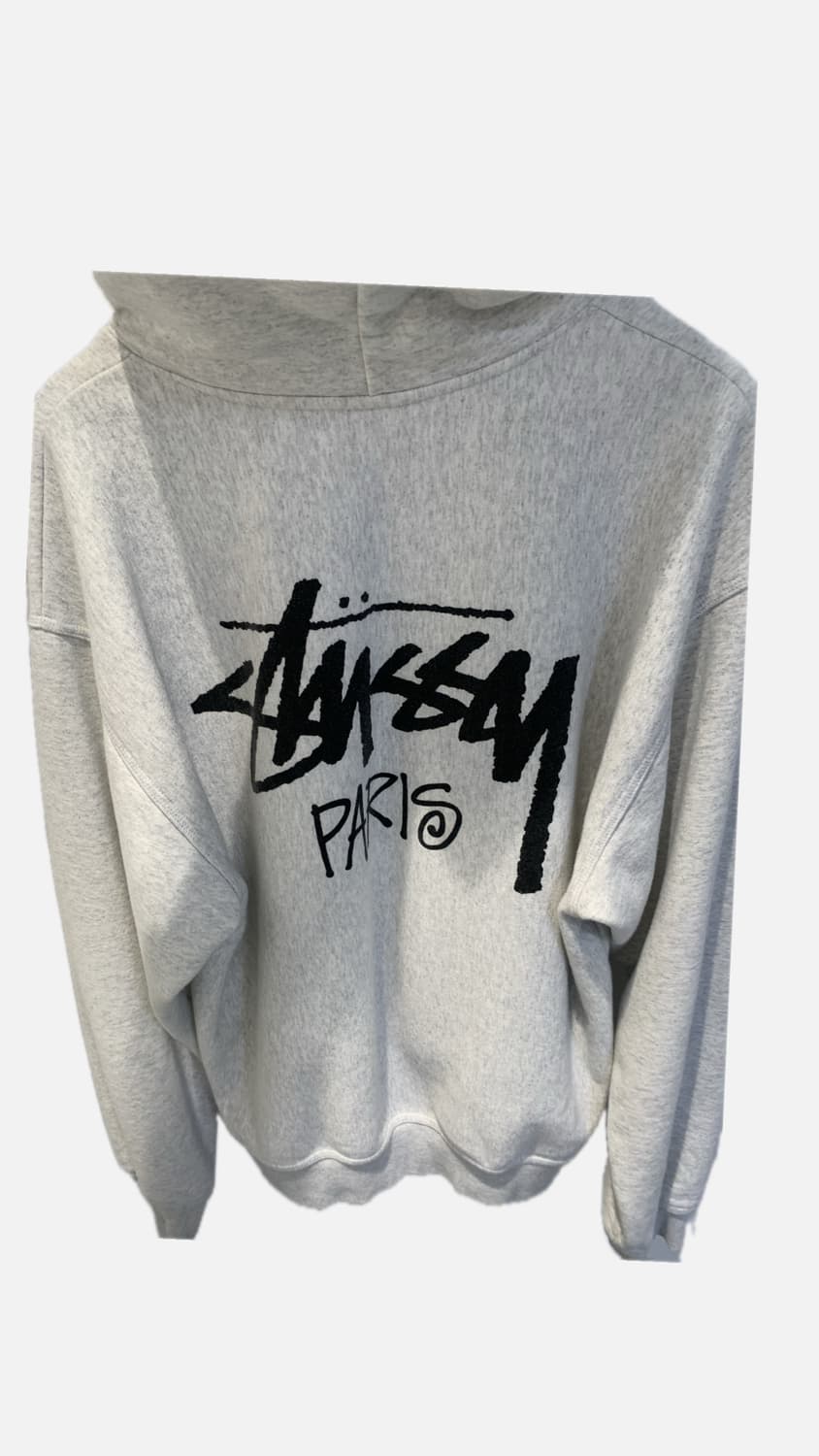 Stussy Paris Chapter Hoodie Ash Heather 상품이미지2