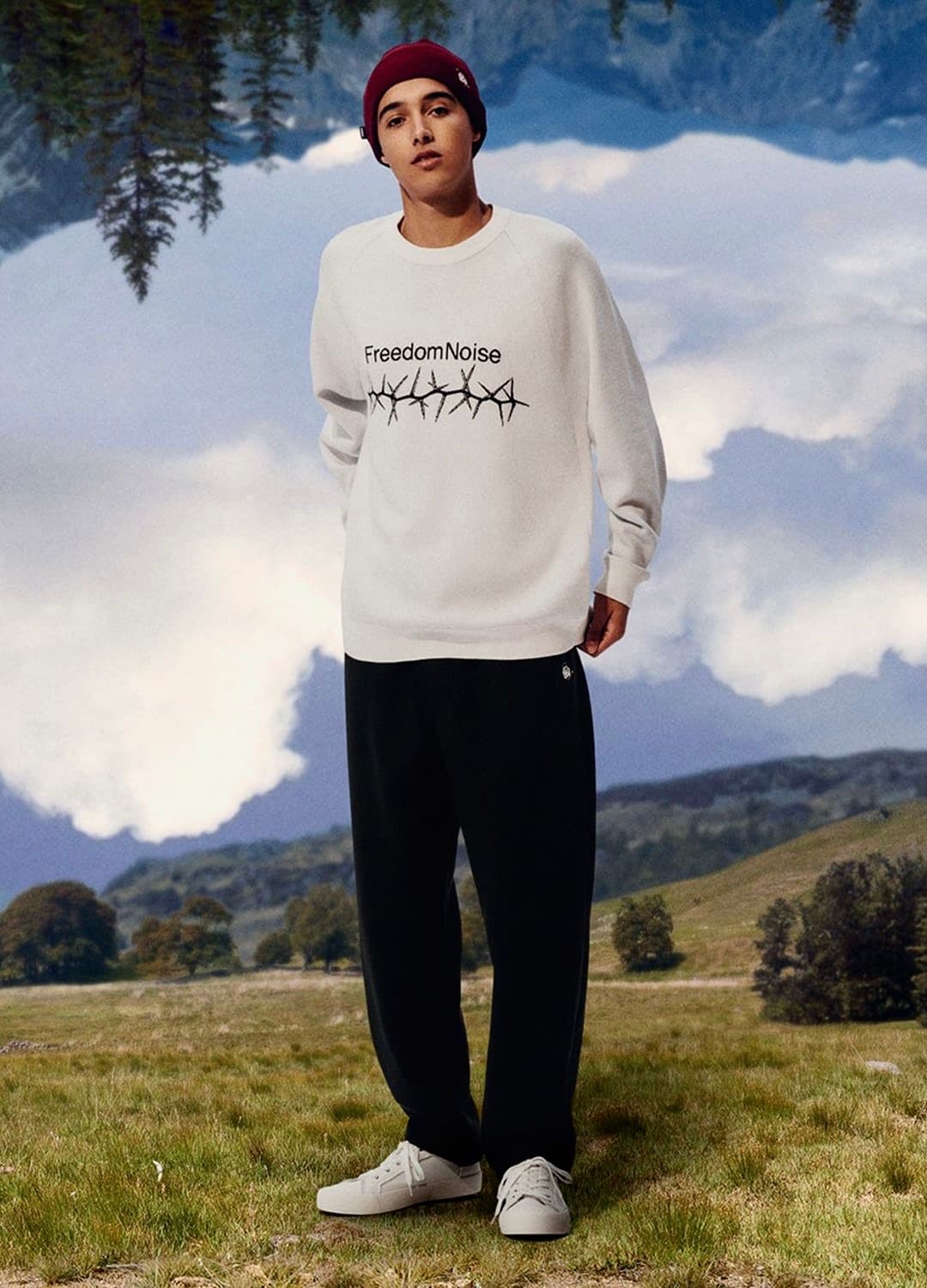 UNDERCOVER X GU 플리스팬츠 블랙 상품이미지7