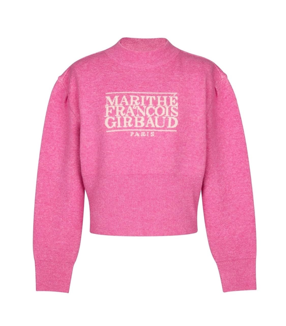 마리떼 프랑소와저버 크롭 니트 핑크 상품이미지1