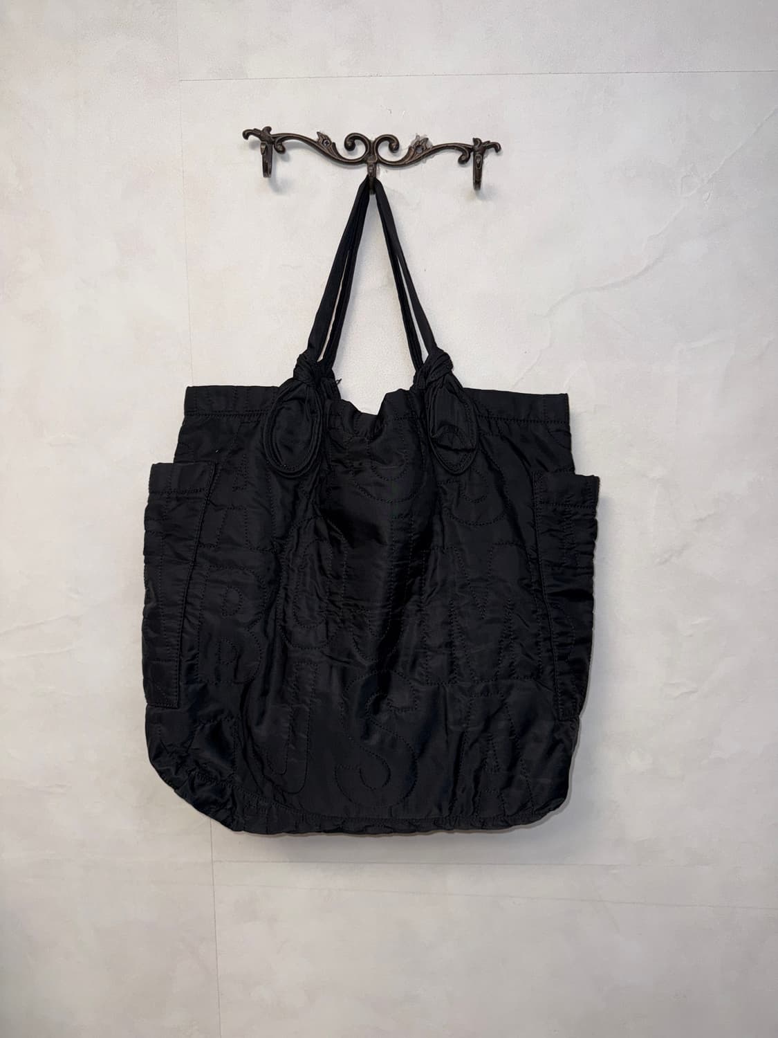 MarcByMarc Jacobs black quilting big 토트백 상품이미지4