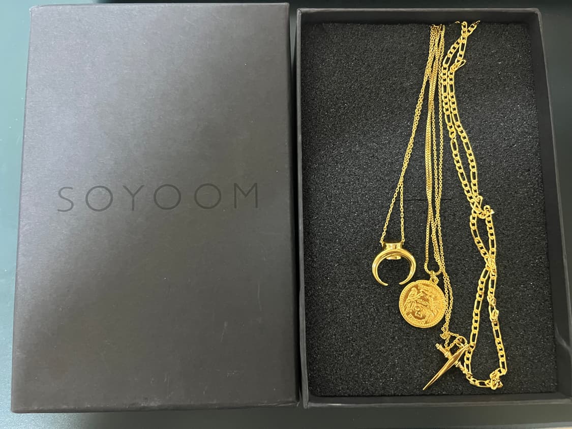 소윰 레이어드 목걸이 박스 포함 상품이미지6