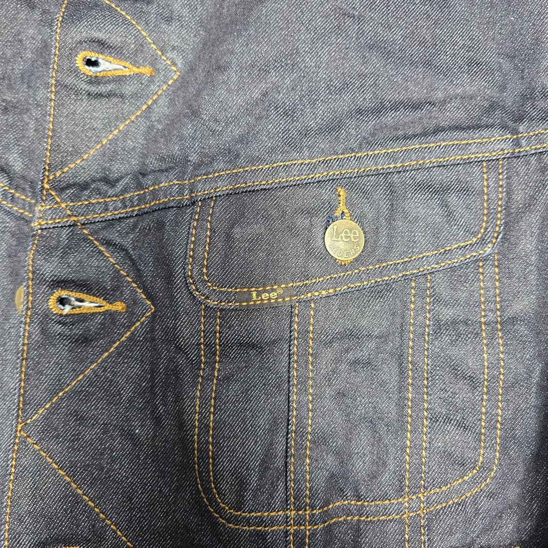 M lee 리 스톰 라이더 트러커 자켓 블랭킷 데님 상품이미지2