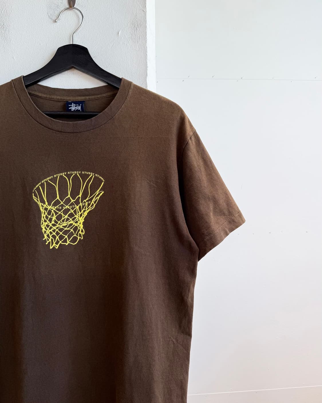 스투시 브라운 베스킷볼 림 그래픽 하프티  상품이미지5